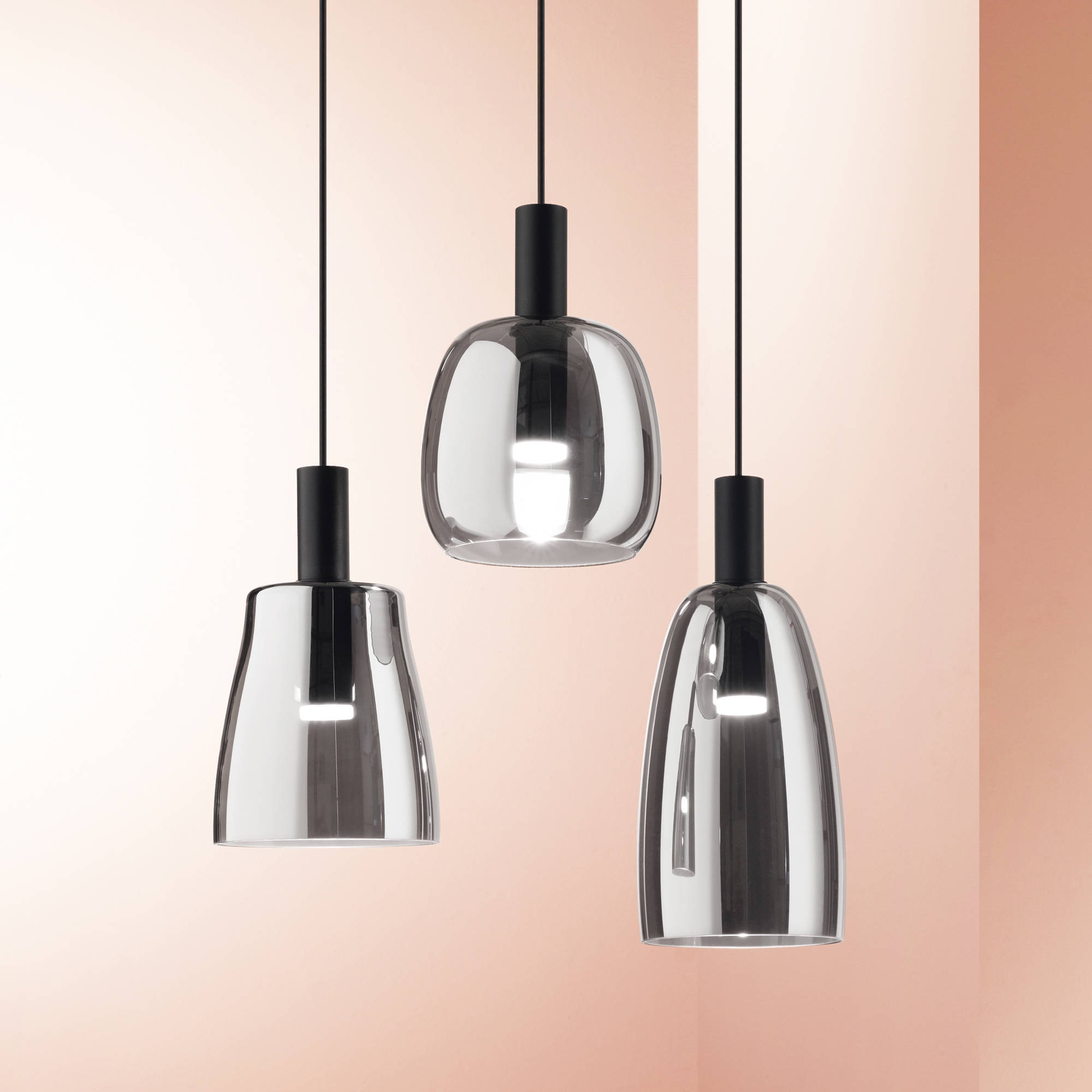 Visilica Ideal Lux COCO-3 SP – Srebrna Moderne visilice