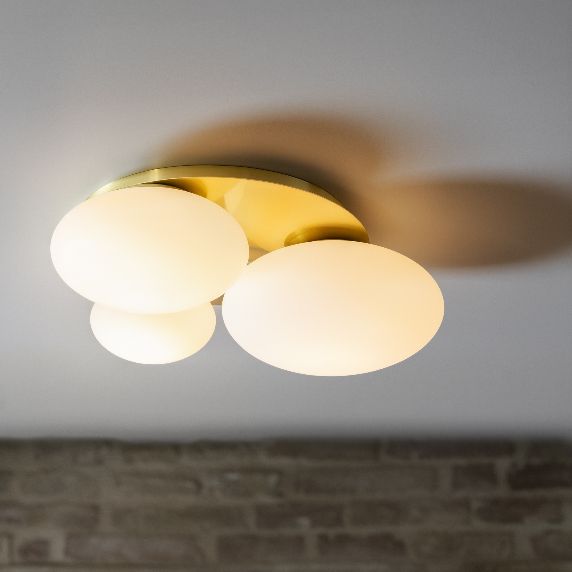 Stropna svjetiljka Ideal Lux NINFEA PL3 – Bijela Moderne plafonjere Stropna svjetiljka Ideal Lux NINFEA PL3 – Bijela Moderne plafonjere