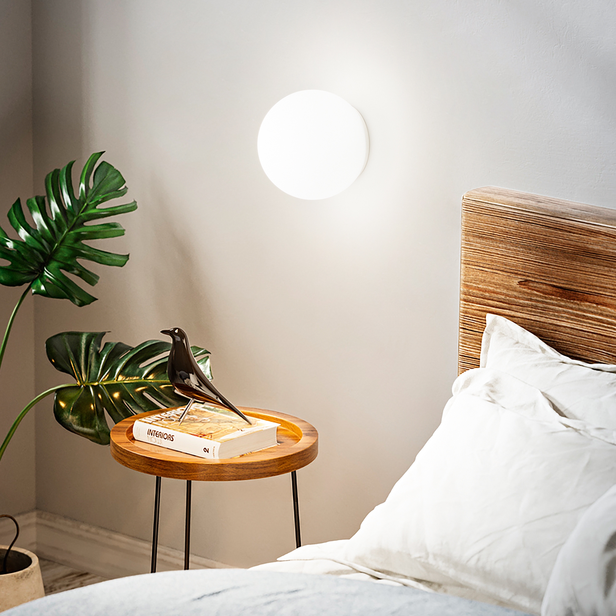 Zidna svjetiljka Ideal Lux MAPA AP1 D10 – Bijela Dekorativna rasvjeta