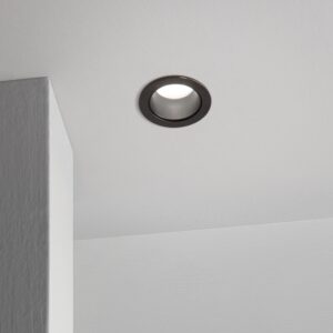 Ugradbena svjetiljka Ideal Lux QUARK FI 12.0W 3000K NE – Crna Klasična ugradbena rasvjeta