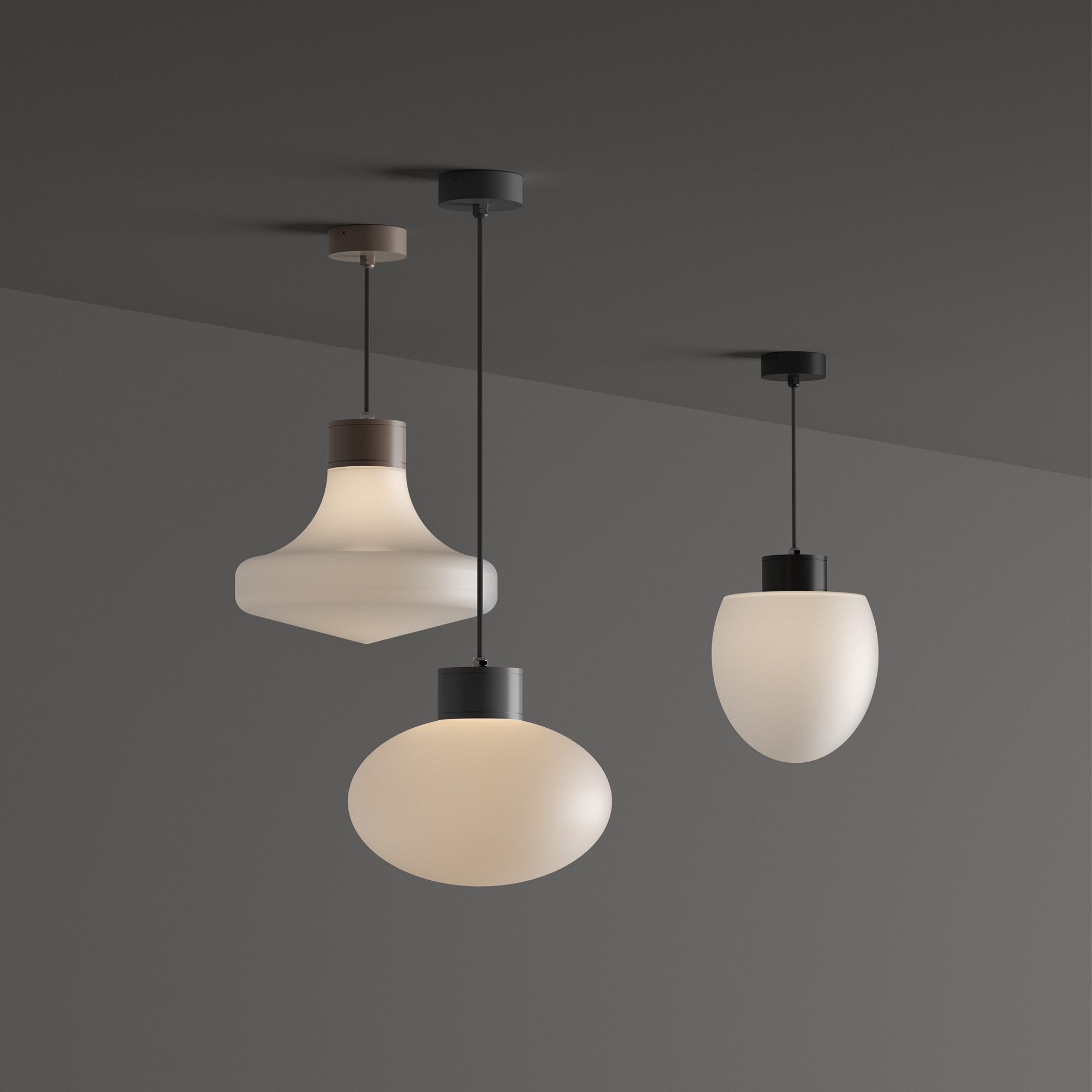 Visilica Ideal Lux CLIO MSP1 – Boja kave Moderne visilice