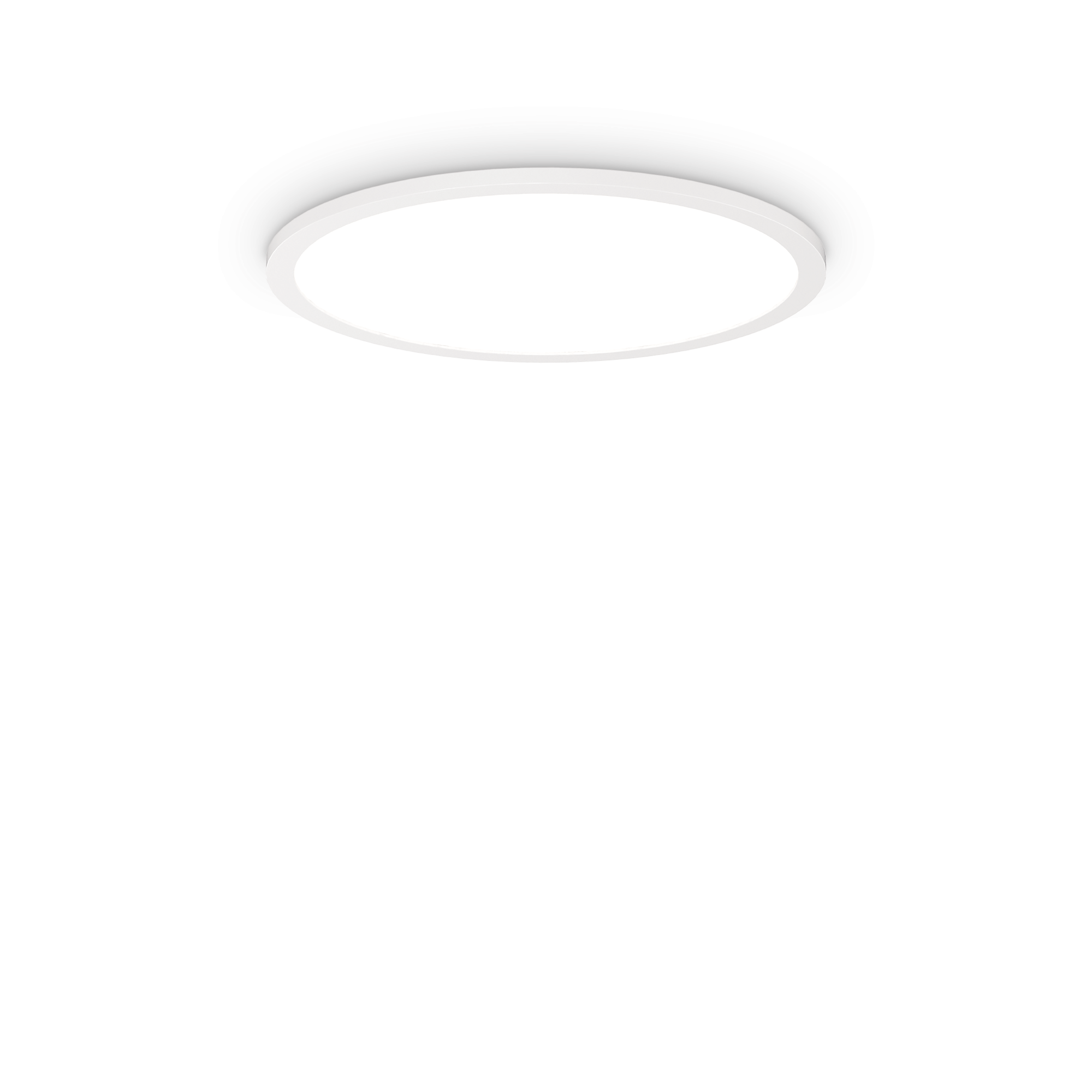 Stropna svjetiljka Ideal Lux FLY SLIM PL D45 2700K – Bijela Moderne plafonjere