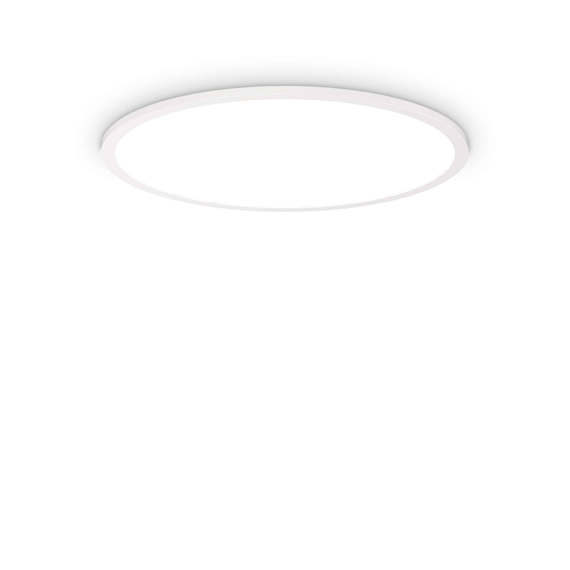 Stropna svjetiljka Ideal Lux FLY SLIM PL D60 2700K – Bijela Moderne plafonjere