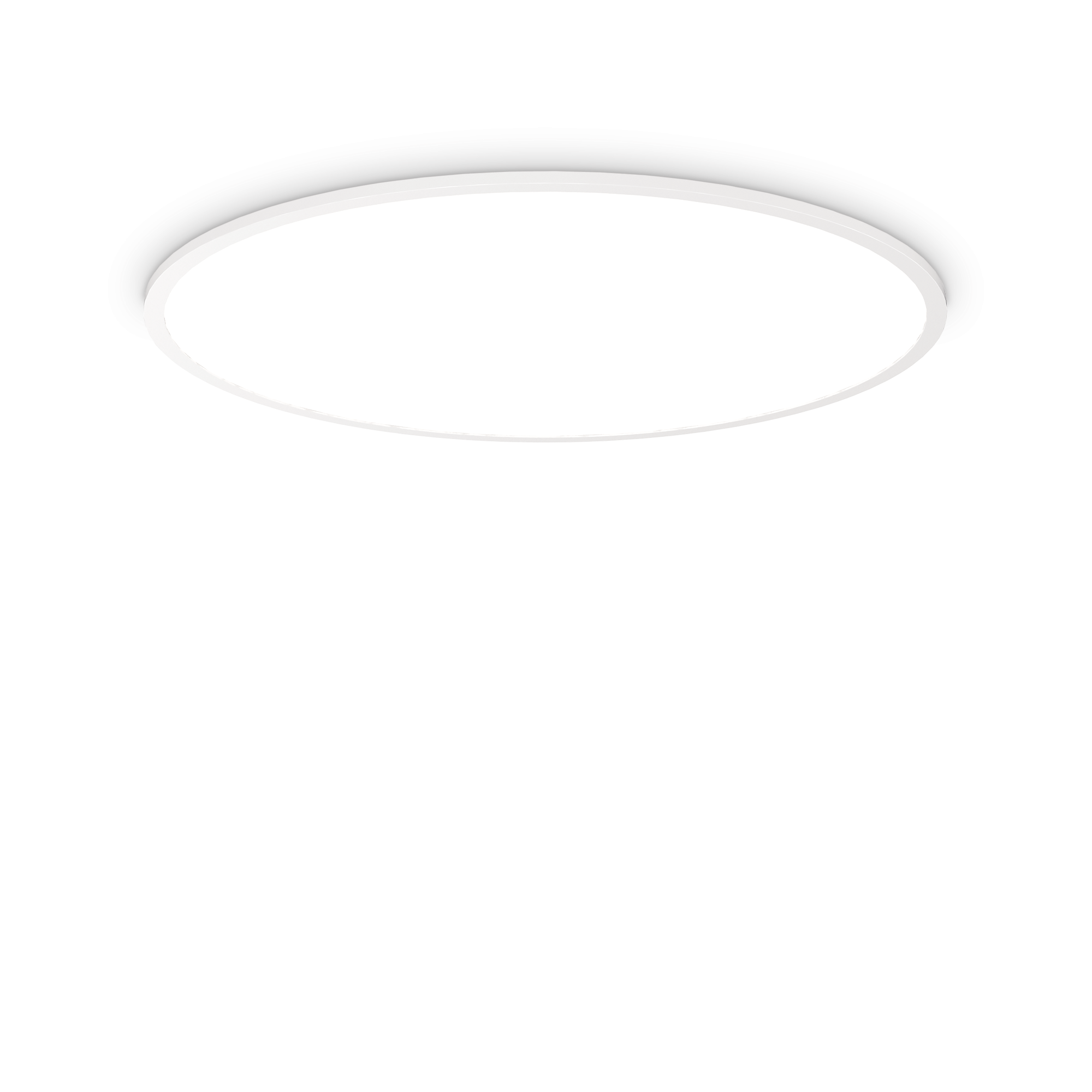Stropna svjetiljka Ideal Lux FLY SLIM PL D90 2700K – Bijela Moderne plafonjere