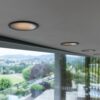 Ugradbena svjetiljka Ideal Lux GAME TRIM ROUND 20W 3000K NE OR – Crna Klasična ugradbena rasvjeta