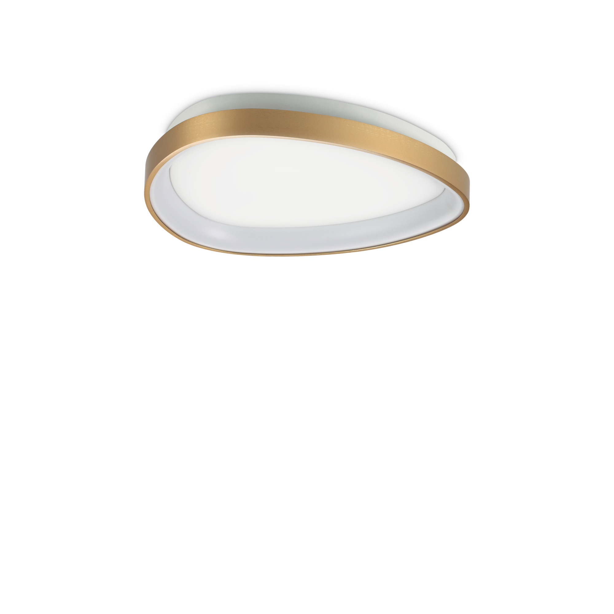 Stropna svjetiljka Ideal Lux GEMINI PL D042 ON-OFF 2700K – Mjed Moderne plafonjere