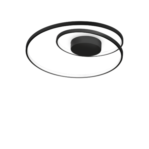 Stropna svjetiljka Ideal Lux OZ PL D060 ON-OFF 4000K – Crna Moderne plafonjere