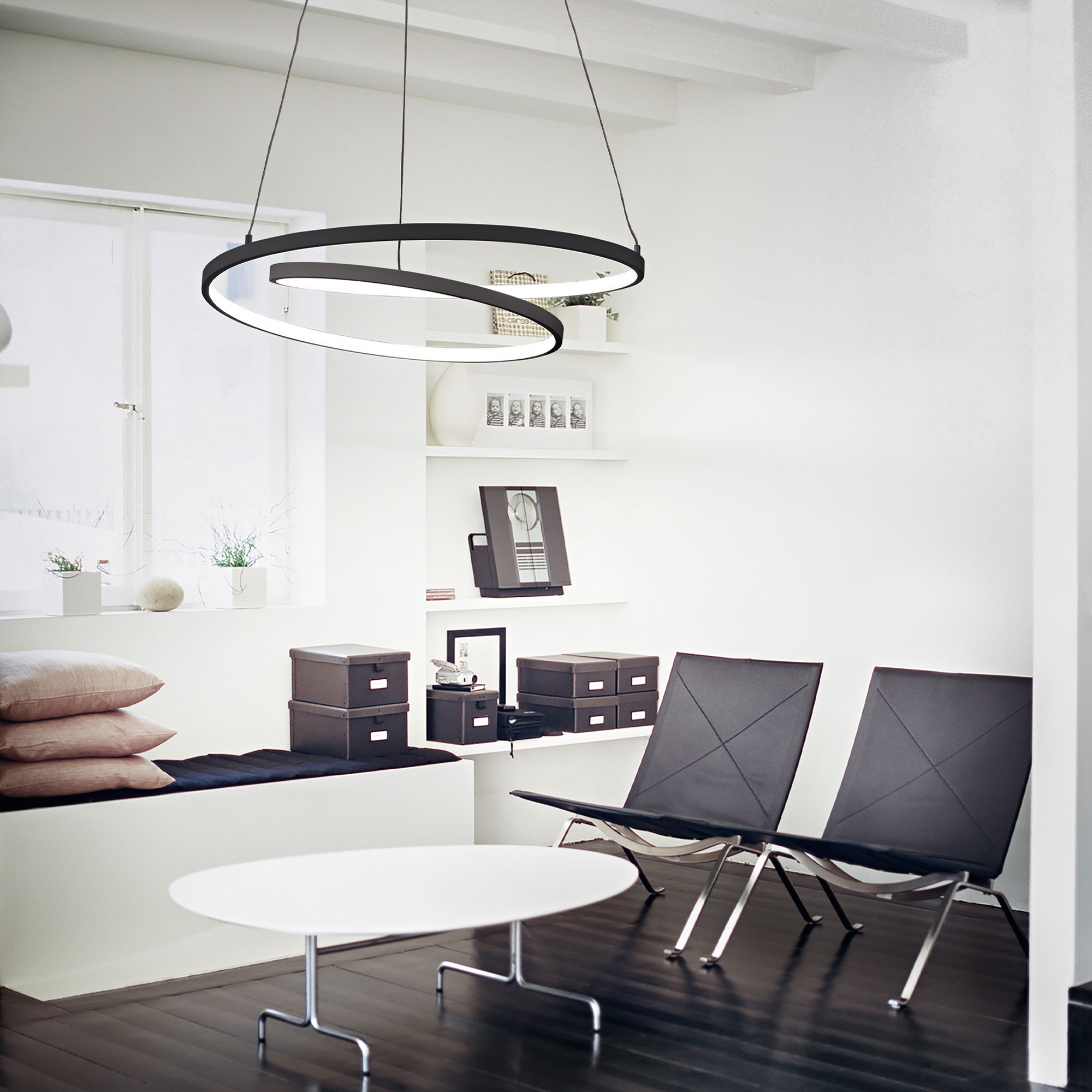 Visilica Ideal Lux OZ SP D060 ON-OFF 4000K – Crna Moderne visilice Visilica Ideal Lux OZ SP D060 ON-OFF 4000K – Crna Moderne visilice