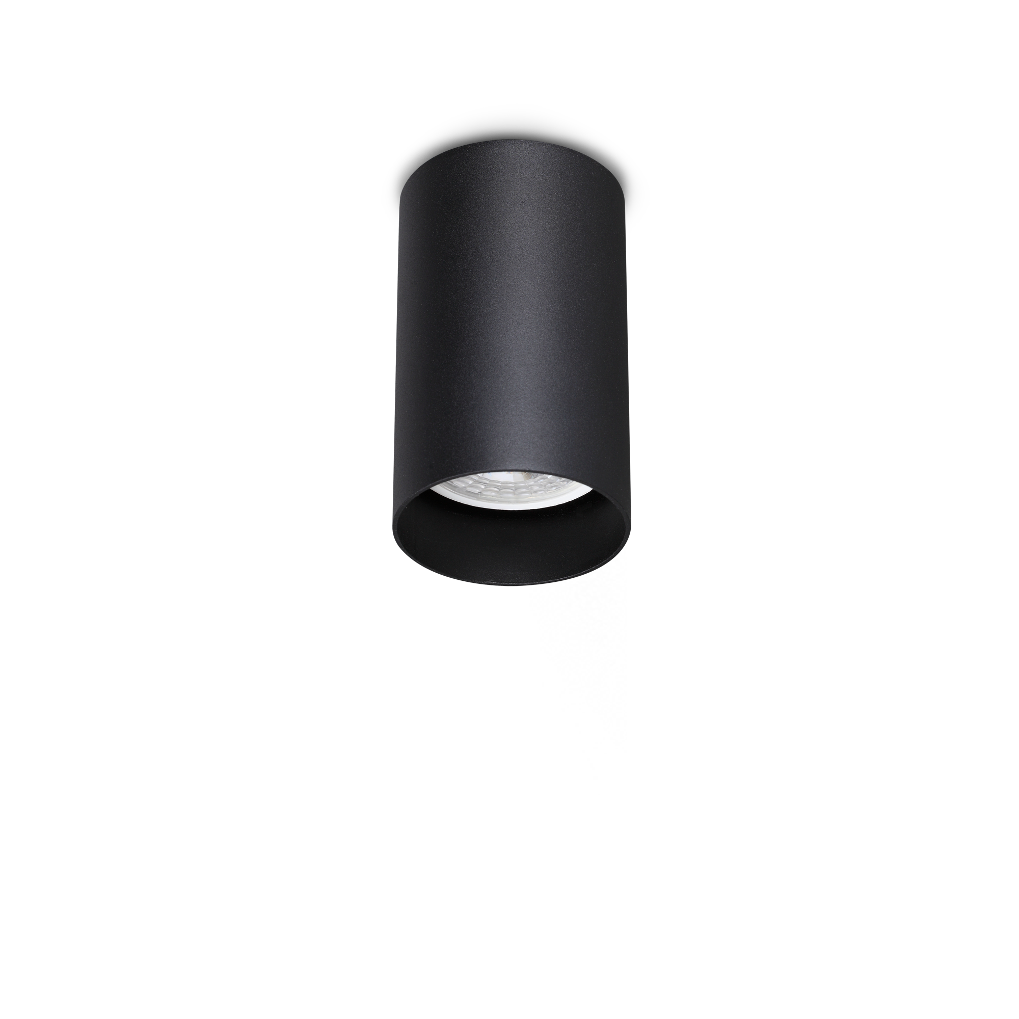 Stropna svjetiljka Ideal Lux LOOK PL01 ROUND D6.0 H010 – Crna Nadgradna stropna svjetla