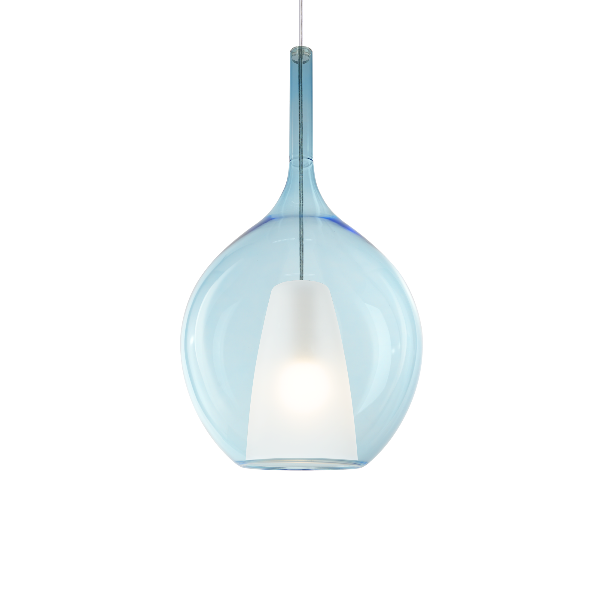 Visilica Ideal Lux KALIQUE-2 SP1 D28 – Svijetloplava Visilice