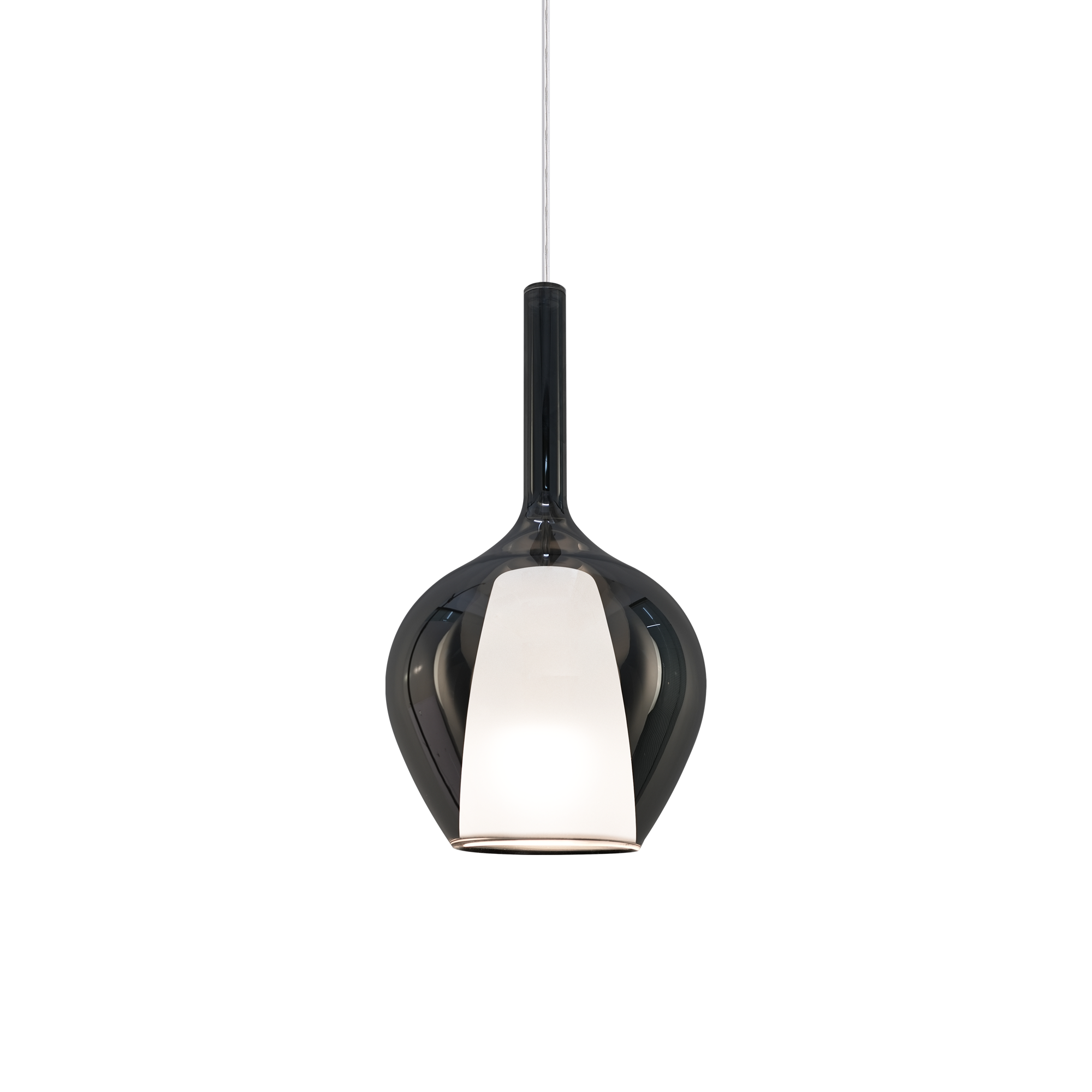 Visilica Ideal Lux KALIQUE-1 SP1 D18 – Srebrna Visilice