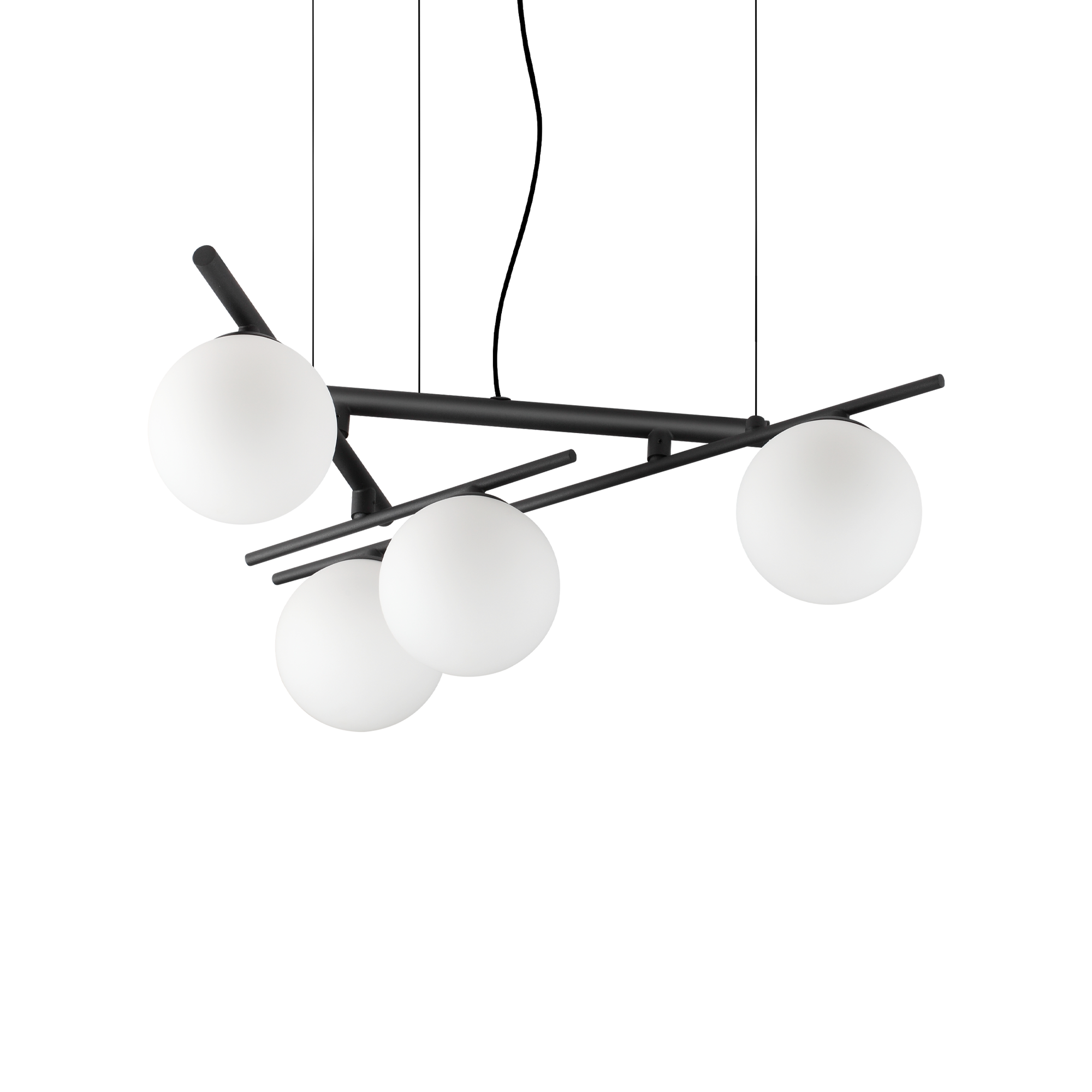 Visilica Ideal Lux ATLAS SP4 – Crna Visilice Visilica Ideal Lux ATLAS SP4 – Crna Visilice