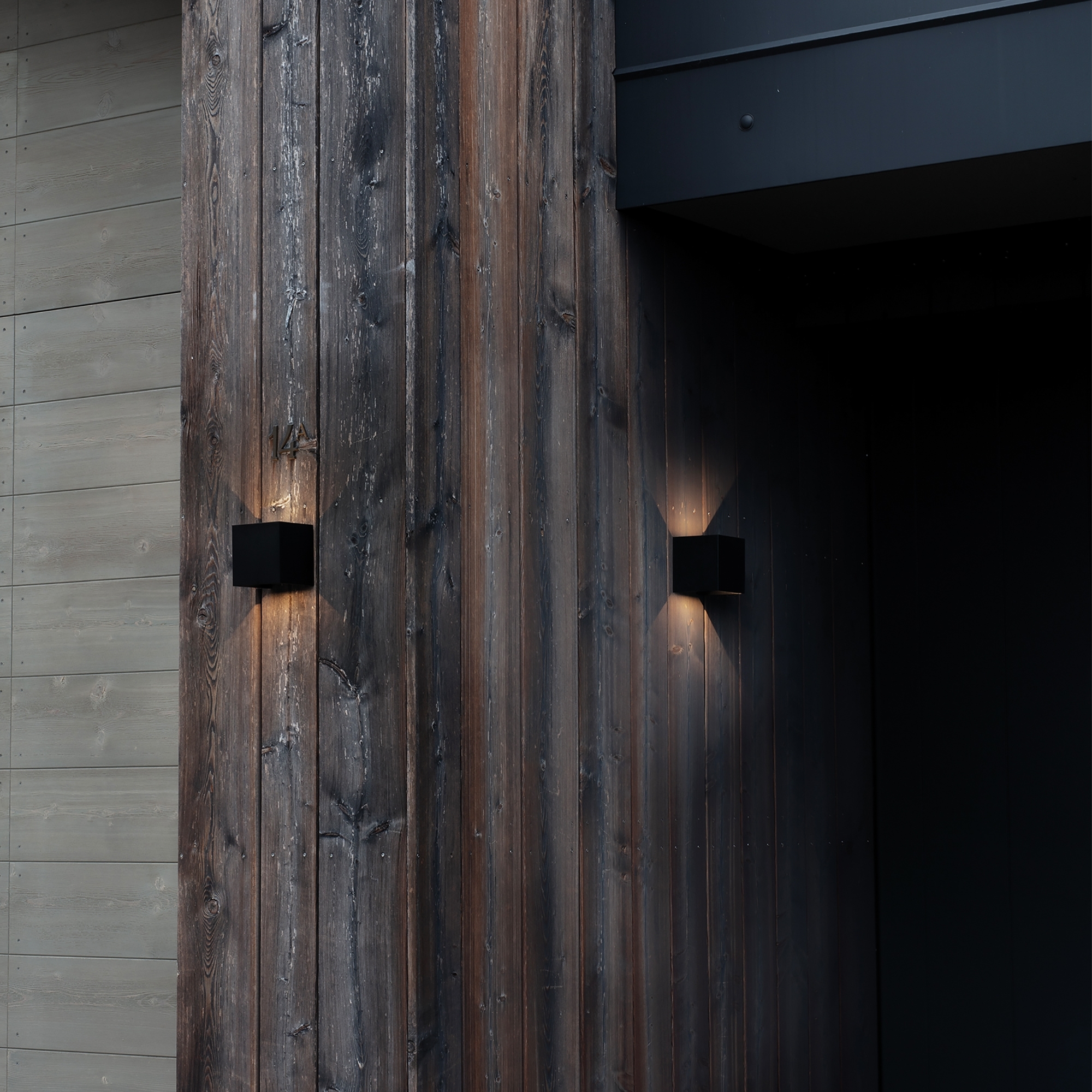 Vanjska zidna svjetiljka Ideal Lux ATOM AP D10 3000K – Siva Vanjska rasvjeta