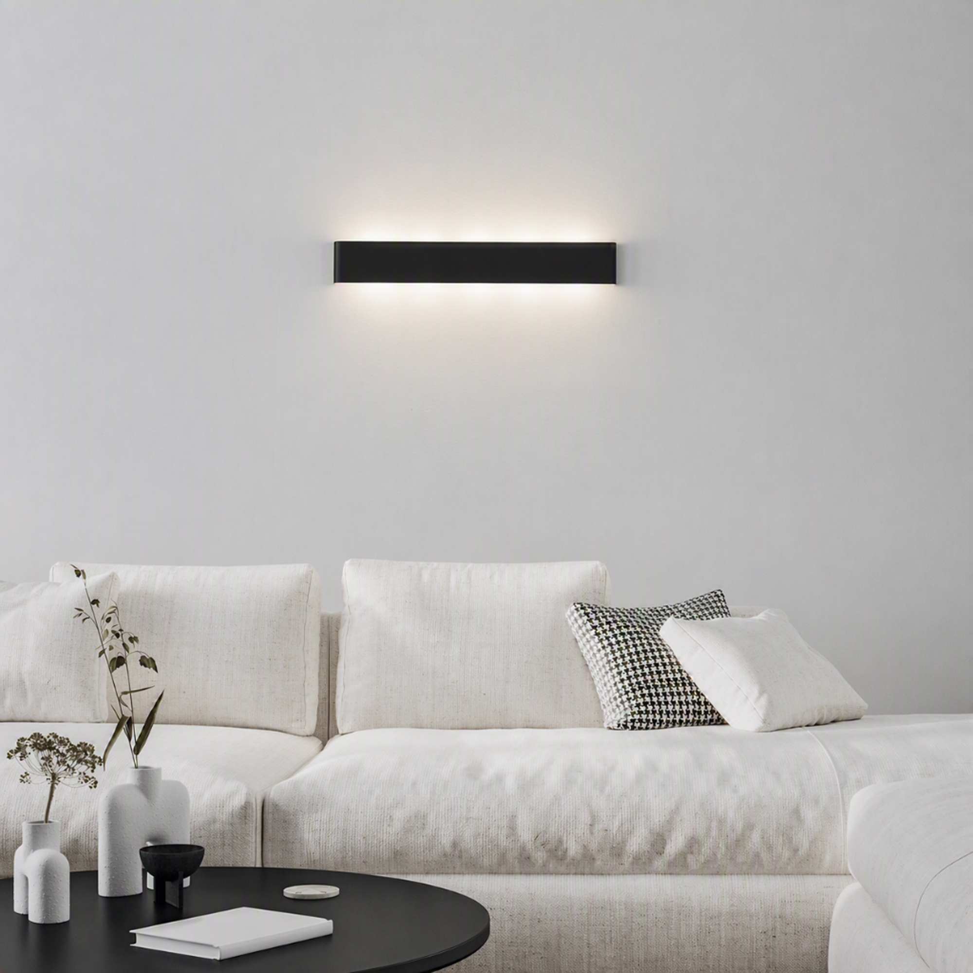 Zidna svjetiljka Ideal Lux DELTA AP8 D110 – Crna Dekorativna rasvjeta