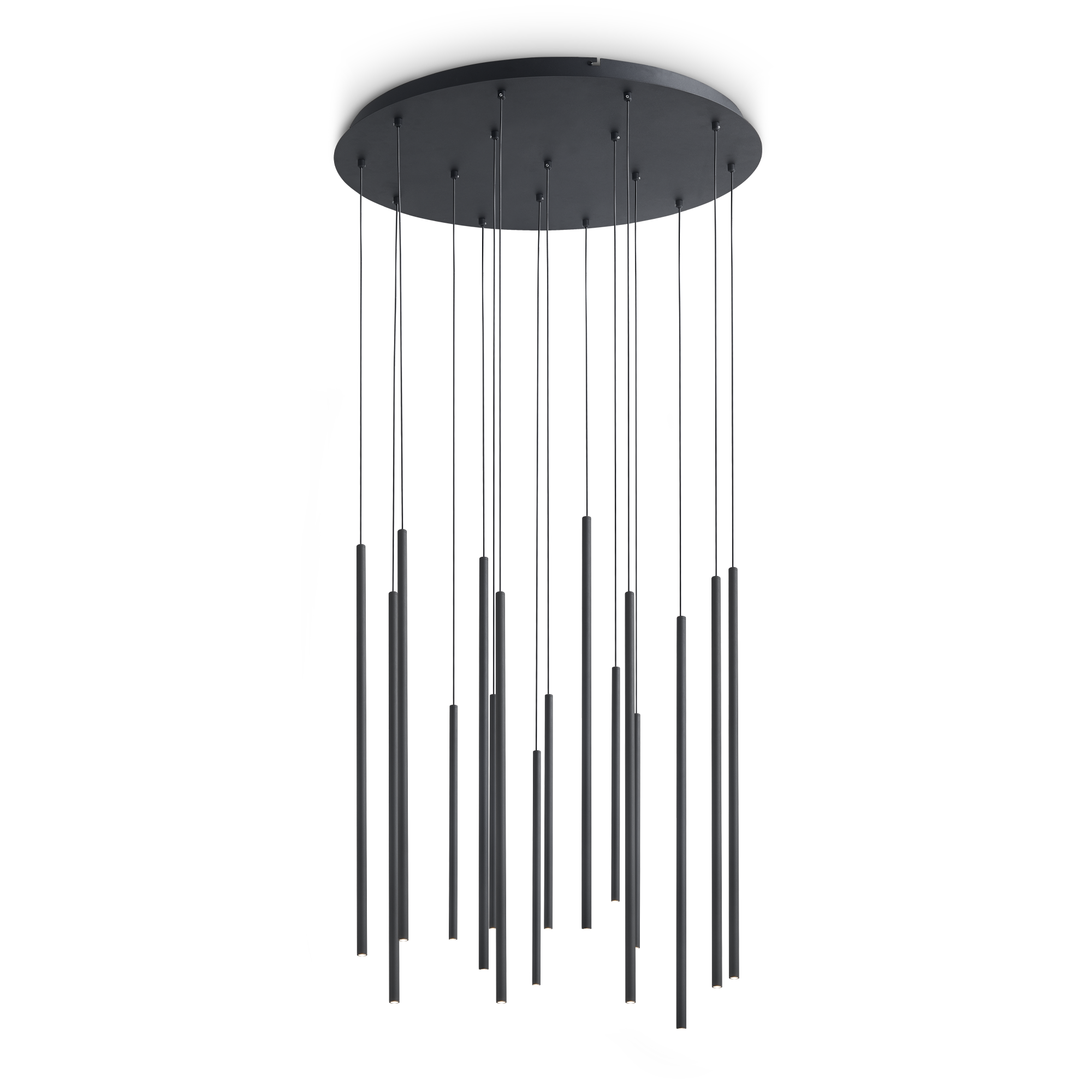 Visilica Ideal Lux LOOK LED SP16 ROUND DROP D1.6 ON-OFF NE 3000K – Crna Moderne visilice