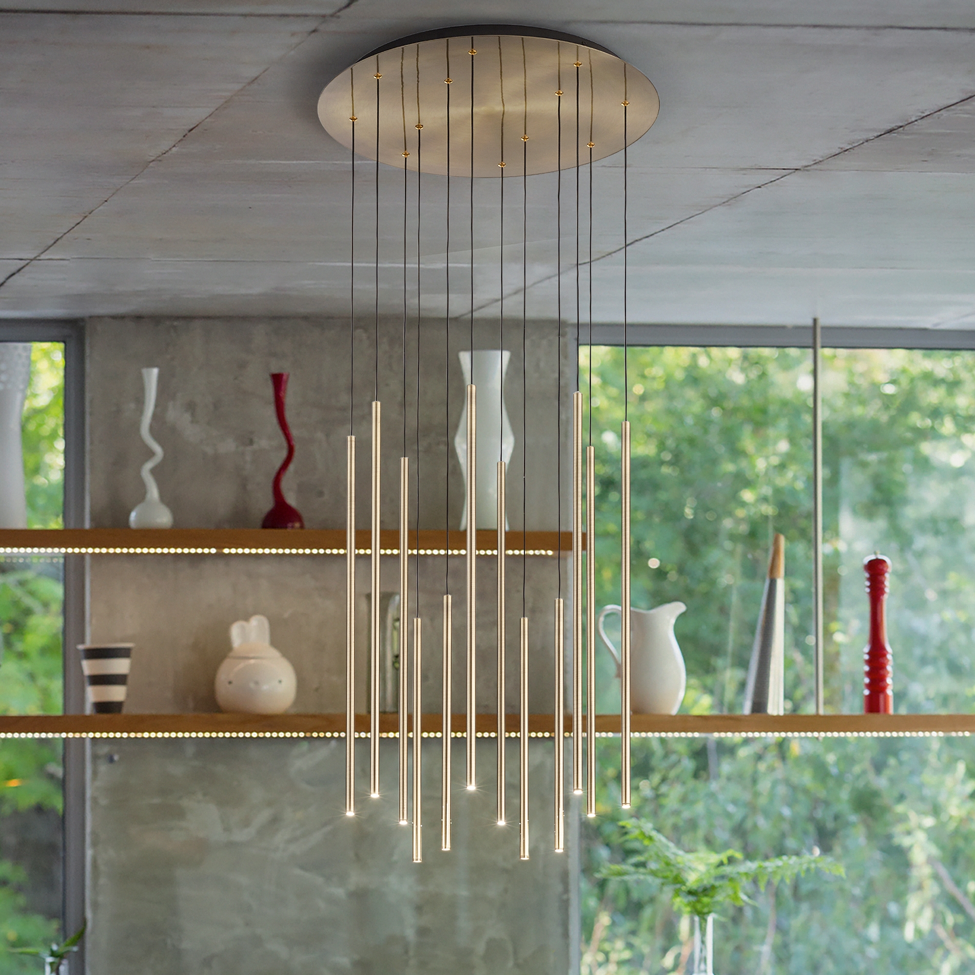Visilica Ideal Lux LOOK LED SP16 ROUND DROP D1.6 ON-OFF OT 3000K – Mjed Moderne visilice