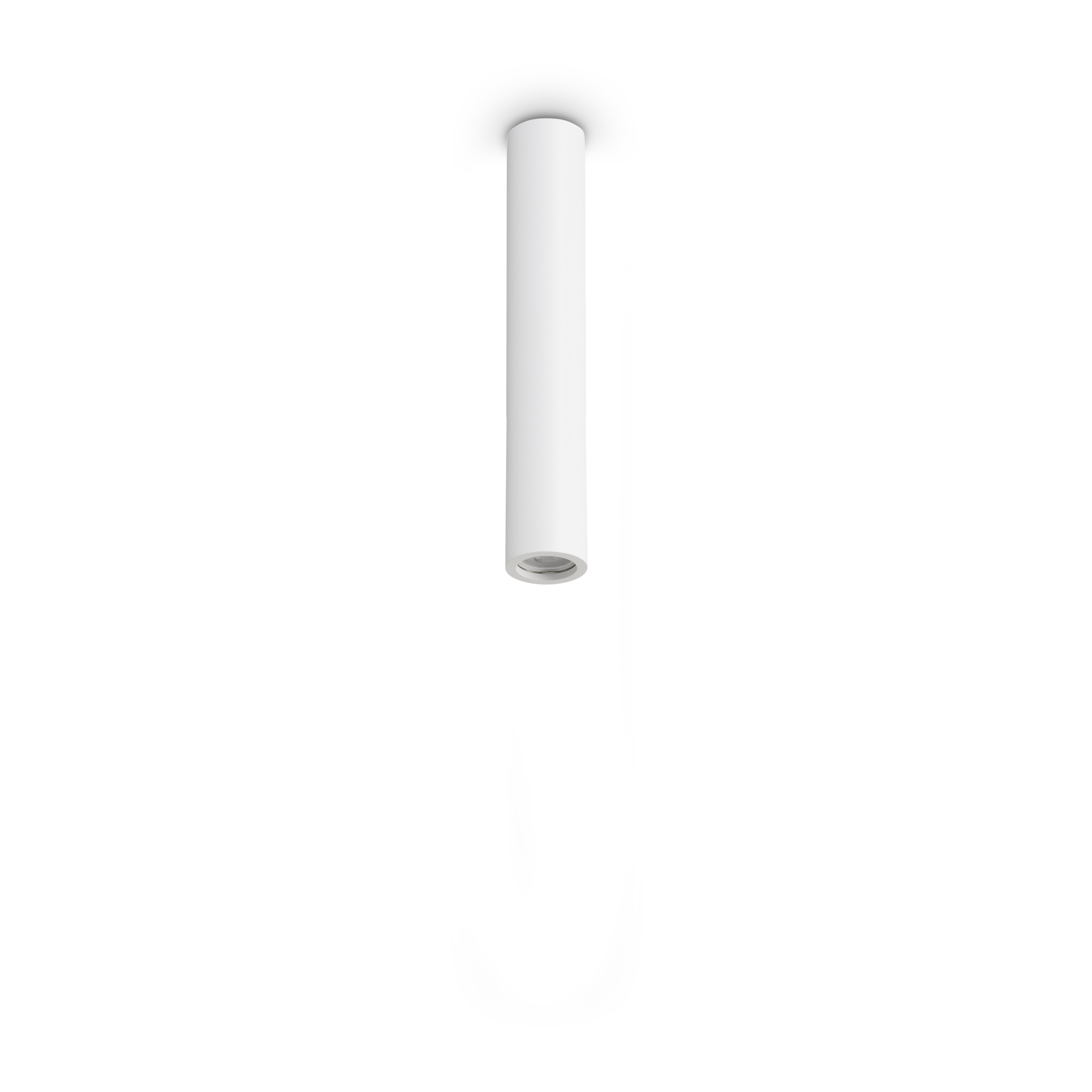 Visilica Ideal Lux LOOK PL01 ROUND D7.0 H040 – Bijela Moderne visilice