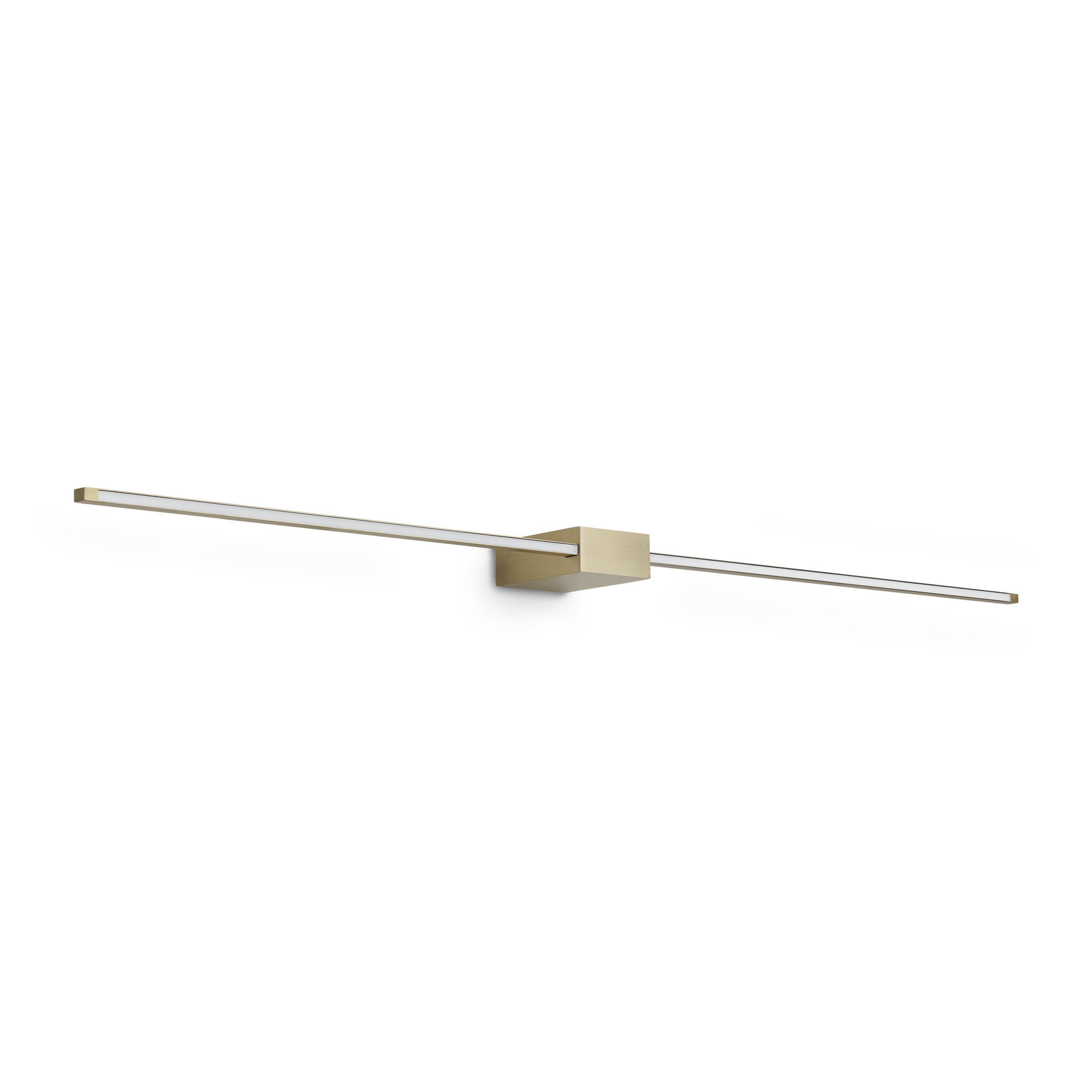 Zidna svjetiljka Ideal Lux ESSENCE AP SQUARE D115 LUCE DIR. 3000K – Mjed Dekorativna rasvjeta