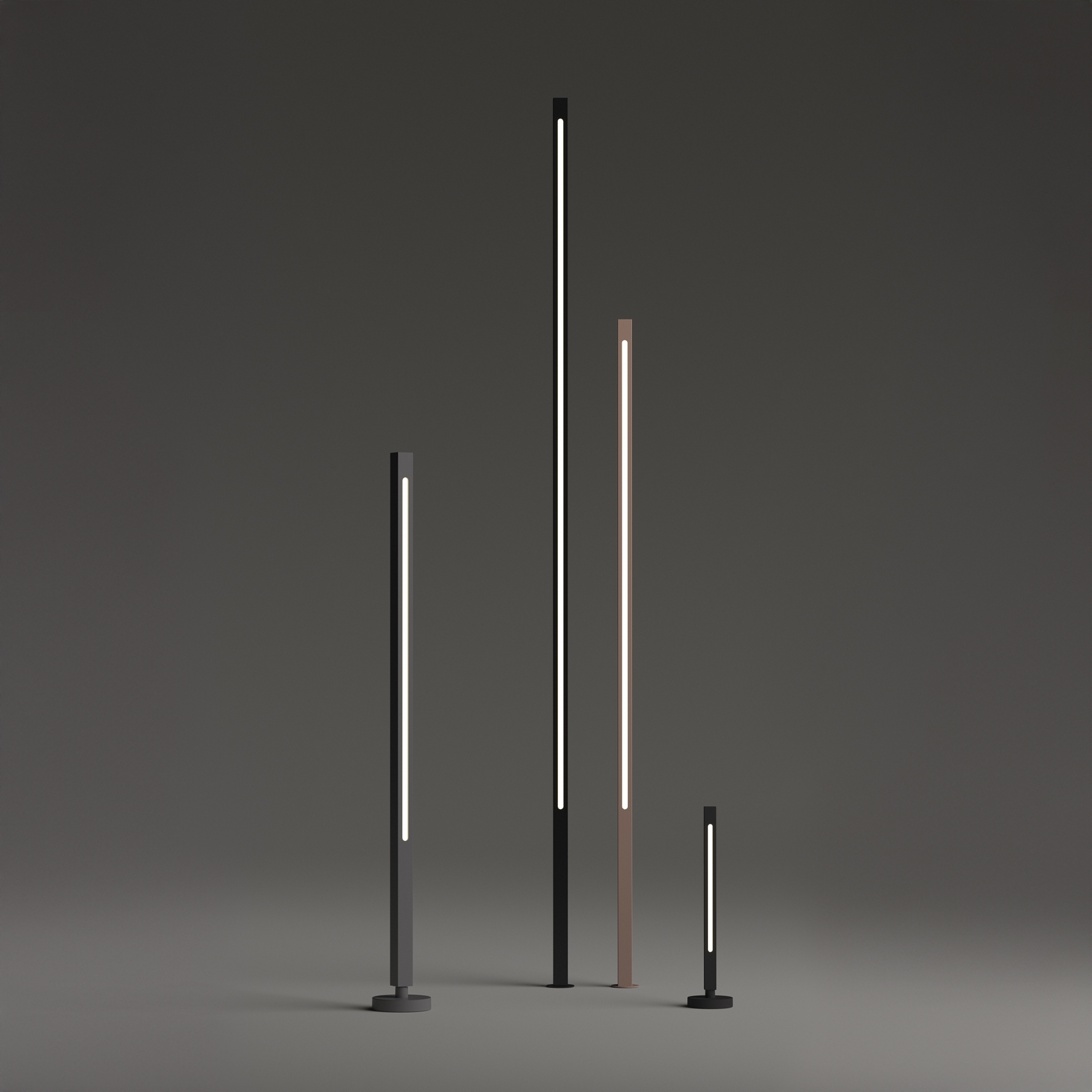 Vrtna rasvjeta Ideal Lux JEDI PT H160 – Smeđa Rasvjeta za vrt