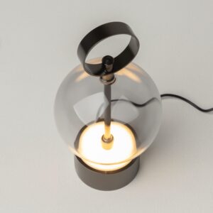 Punjiva stolna lampa Maytoni Double Moon – Crna – MOD478RL-L3B3K Baterijske svjetiljke