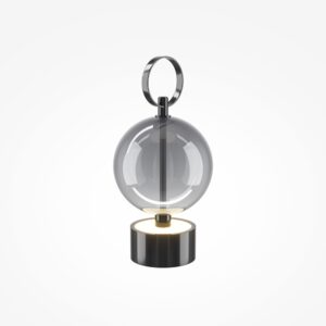 Punjiva stolna lampa Maytoni Double Moon – Crna – MOD478RL-L3B3K Baterijske svjetiljke