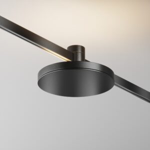 Viseća svjetiljka Maytoni Flarity Plato 7W 3000K – Crna – TR152-1-7W3K-B-DE Šinska rasvjeta