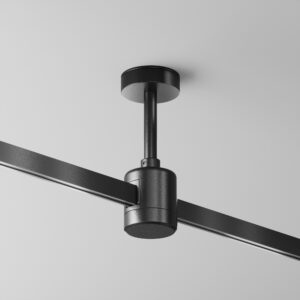 Stropni nosač kratki 78 mm sa spojnikom Maytoni Flarity – Crna – TRA156C-IPC1-B Šinska rasvjeta