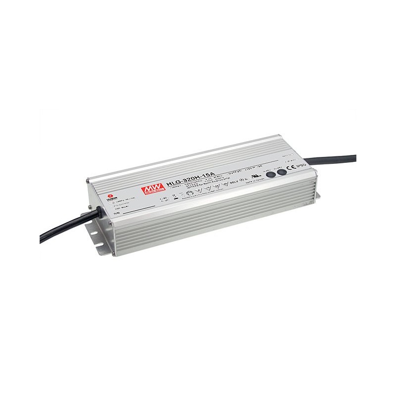 Mean Well HLG-320H-24A – premium napajanje za LED traku 24V 320W IP67 Napajanja za LED trake Mean Well HLG-320H-24A – premium napajanje za LED traku 24V 320W IP67 Napajanja za LED trake