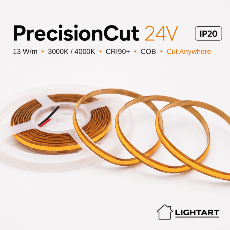 LightArt PrecisionCut 24 V Free Cut COB LED traka za precizno rezanje