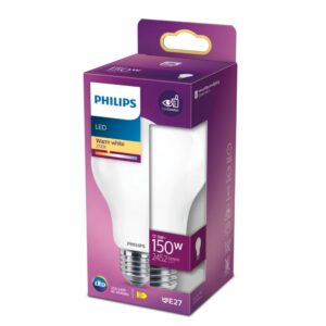LED žarulja Philips A67 E27 17,5W (150W) 2700K mat – 76457900 E27