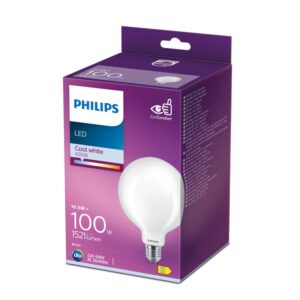 LED žarulja kugla Philips G120 E27 10,5W (100W) 4000K mat – 66516600 E27
