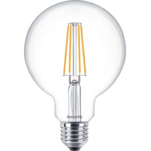 LED žarulja kugla Philips G93 E27 7W (60W) 2700K prozirna – 74245700 E27