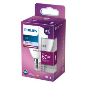 LED žarulja Philips P48 E14 7W (60W) 4000K mat – 30970800 E14