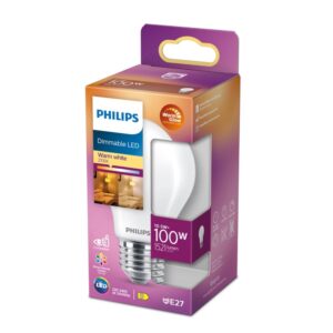 LED žarulja Philips WarmGlow A60 E27 10,5W (100W) 2200-2700K dimabilna – 32411400 Dimabilne LED žarulja Philips WarmGlow A60 E27 10,5W (100W) 2200-2700K dimabilna – 32411400 Dimabilne